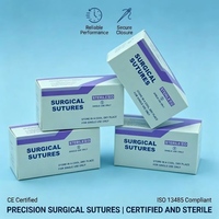 Fil chirurgical résorbable PGA 910 le mieux noté, en promotion, haute performance, produit médical de qualité supérieure