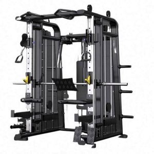 Equipo de Entrenamiento Integral de Acero Smith Equipments, Equipo de Gimnasio, Soporte para Sentadillas, Power Rack, Duradero, Fabricado en EE. UU. - Product Image 5