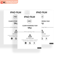 Protecteur d'écran universel en film hydrogel TPU ultra-fin de qualité AAA pour téléphones mobiles et tablettes