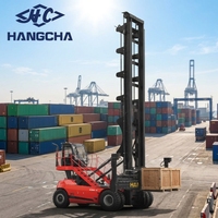 Transpalette à conteneurs diesel à levage élevé Hangcha série X pour la manutention de conteneurs portuaires