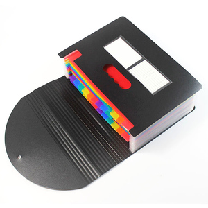 Promotion Button A3 Executive Manila Plastic <strong>Box</strong> Expanding File <strong>Folder</strong> for Import - Product Image 5