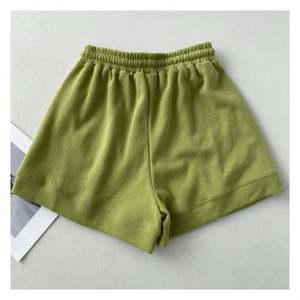 I-0633 En gros Shorts de sport décontractés pour femmes, taille haute, coupe ajustée, nouvelle version coréenne, coupe ample à jambe large, avec cordon de serrage, tendance - Product Image 4