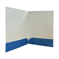 Carpeta de papel A4 personalizada con fondo blanco Carpeta de contrato impresa A4A5 Carpeta de inserción Folleto DE INFORMACIÓN Cubierta de cuero de vaca