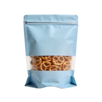 Sachets refermables personnalisés mats, anti-odeur, de qualité alimentaire, avec fermeture éclair, pour emballage de chewing-gum et aliments pour animaux de compagnie