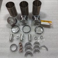 Kit de chemises de cylindre Z482 D1105 D1703, kit de pistons D722 V1505 V2203, pièces de réparation moteur pour engins de construction Kubota