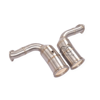 Collecteur d'échappement en acier inoxydable sur mesure pour Audi RSQ8 SQ7 4.0T 2020-2025 – Tuyau de descente haute performance pour amélioration de puissance de course