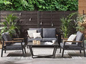 Ensemble de <span class=keywords><strong>salon</strong></span> en <span class=keywords><strong>aluminium</strong></span> Offre Spéciale-5 sièges Patio <span class=keywords><strong>jardin</strong></span> ensembles mobilier d'extérieur ensemble terrasse arrière-cour Restaurant canapés vie en plein air - Product Image 2