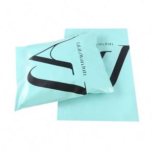 Biodegradable Colorful Mailer Courier Shipping <b>Bag</b> Custom Printed Logo Tear-proof Thickness Green Poly Shipping <b>Bag</b> - Product Image 1