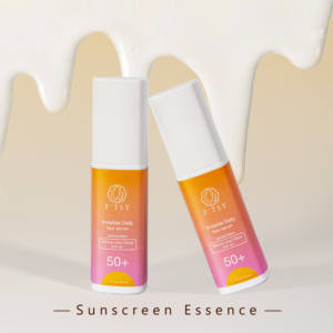 Marque privée FPS 30 50 PA ++++ Lotion anti-âge Sérum écran solaire non gras minéral hydratant à la vitamine C E - Product Image 2