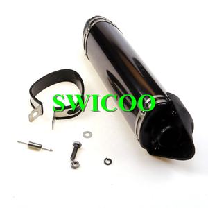 Haute qualité 100*295 38mm <span class=keywords><strong>moto</strong></span> silencieux tuyau d'alimentation pour 125/<span class=keywords><strong>200</strong></span>/250cc ATV Quad Dirt Bike Buggy - Product Image 6