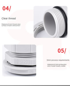 UL sertifikalı naylon kablo rakoru R & R RNCU için IP68 NPT1/4 NPT1/<span class=keywords><strong>2</strong></span> NPT3/4 NPT1 NPT1/4 NPT1/<span class=keywords><strong>2</strong></span> NPT2 - Product Image 3