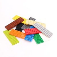 Un kilogramme contient 147 pièces ; 3029 petites briques de construction compatibles ABS + plaque de base 4x12, jouet de construction pour les 14 ans et plus