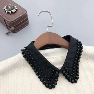 Moda donna collari <span class=keywords><strong>staccabili</strong></span> <span class=keywords><strong>camicia</strong></span> <span class=keywords><strong>di</strong></span> perle <span class=keywords><strong>di</strong></span> cristallo camicie con colletto falso <span class=keywords><strong>staccabili</strong></span> maglione colletto finto - Product Image 2