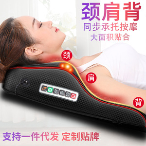 Neck Shoulder Massager Pillow With Heating And Kneading Function For Neck Back Waist Relief - Product Image 3