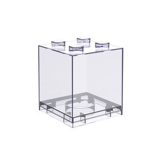 Bolsa de juego de moda transparente para mascotas, bolso de mano, figura de bloque de construcción, modelo de coche de juguete, adornos de coche, caja de exhibición de almacenamiento - Product Image 5