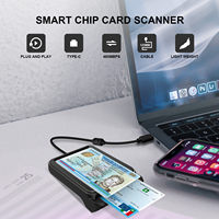 Lector de Tarjetas móvil ZOWEETEK, lector de chip inteligente NFC sin contacto con interfaz tipo C, pago OTG OEM/ODM