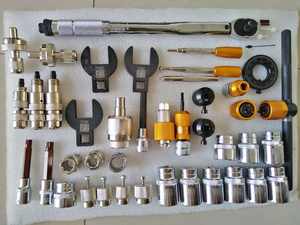 N° 001 DONGTAI Ensemble complet de 42 outils pour rail commun pour Abarth 124 Spider (2016-) Outils universels de démontage et de démontage des culbuteurs - Product Image 3