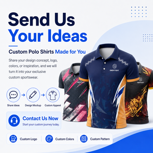 Camiseta Polo Personalizada OEM <span class=keywords><strong>de</strong></span> Alto Rendimiento, Secado Rápido y Transpirable para Golf y Deportes <span class=keywords><strong>de</strong></span> Equipo, Venta al Por Mayor - Product Image 2