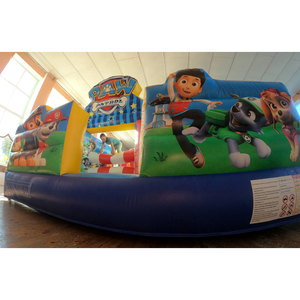 Château gonflable pour enfants sur le thème de Pat'Patrouille, parc gonflable personnalisé avec toboggan, Fun City - Product Image 3