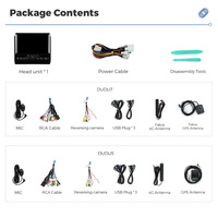 DUDUAUTO es Compatible con Toyota LC76 2007-2025, Sistema Android Modificado, Pantalla de Navegación con Bluetooth y Car-Play