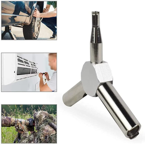 Llave de Válvula de Gas 3 en 1 de Acero Inoxidable Personalizada, Herramienta Multifunción Ligera para Mantenimiento de Equipos al Aire Libre - Product Image 1