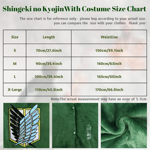 ผ้าคลุมคอสเพลย์ Attack On Titan สีเขียว ผ้าฟลานเนล ผ้าห่มคลุมแบบสวมใส่ได้ ลายหน่วยสำรวจ มีฮู้ด ชุดคอสตูมอนิเมะ - Product Image 6