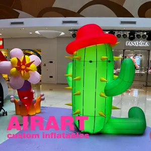 Детский сценический Декор мультфильм Кактус шар с воздуходувкой