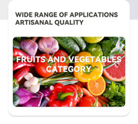 Automatische snijmachine voor fruit en groenten op maat, geschikt voor mango, tomaat, wortel, aardappel, ui.