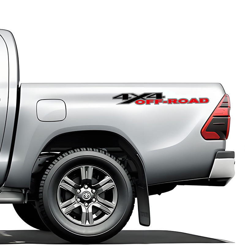 Z71 OFF ROAD Decal Set Fits: 2014- 2018 CHEVY Silverado GMC Vinyl - Foto 6