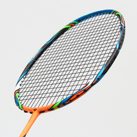 Raquette de badminton professionnelle légère, haute tension, compétition, entraînement, en graphite et fibre de carbone