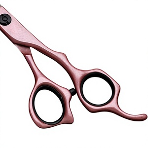 Ciseaux à cheveux en acier inoxydable rose gold, ciseaux professionnels pour coiffeur, pour le coiffage et le soin des sourcils - Product Image 5