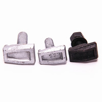 Composants d'ascenseur professionnels, fixations, rail de guidage de type T, clips forgés T5 pour ascenseur