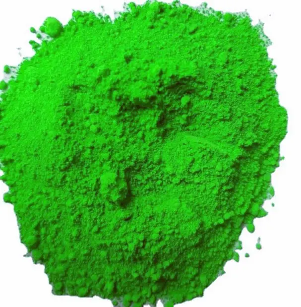 Fabriek Levering Fluorescerende Groene Pigment/Groene Fluorescerende Kleuren Voor Wasmiddel, Verf Kleuring Bulk