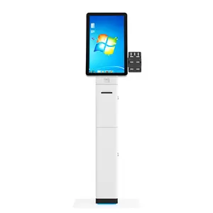 Factory Customized Size 32" Ip65 Android Wifi Rfid Card Payment Printing Self Service QR Code Reader Digital Touch Screen Kiosk