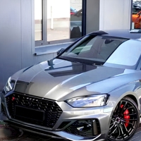 Vinyle Adhésif pour Voiture Gris Daytona Métallisé Brillant HD en PET TPU, Rouleau Complet 1,52x16m, Vente en Gros Directe Usine Guangzhou