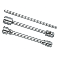 Clé à molette double à levier robuste pour camions et voitures, en acier au carbone, avec barre de levier pour écrous de roue