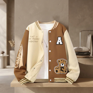 Chaqueta Bomber de Béisbol Varsity Unisex Personalizada al por Mayor, Impermeable, Resistente al Viento, Gruesa para Invierno - Product Image 4