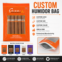 Sacs humidificateurs pour cigares personnalisés en fibres végétales naturelles RH73% 320g, paquet d'humidification pour tabac, paquet absorbant l'humidité pour le stockage des herbes et des cigares