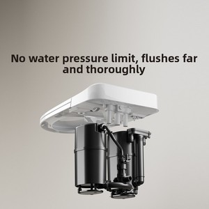 WC Senz'Acqua Taogu Allungato in Acciaio Inox con Scarico <span class=keywords><strong>a</strong></span> <span class=keywords><strong>Pressione</strong></span> d'Aria per Bagno Domestico 60102 - Product Image 3