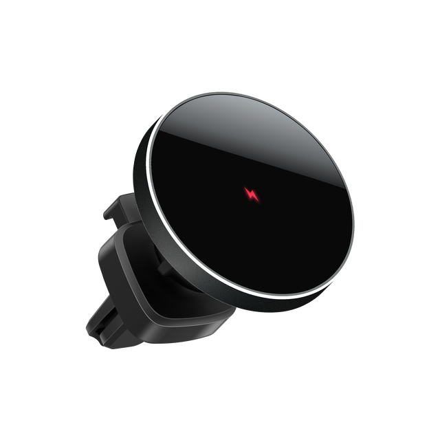 15W Magnetic Car Mount Charger,Fast Wireless Car Charger for iPhone 16 Pro,Magnetic Phone Holder for Mobile Phones