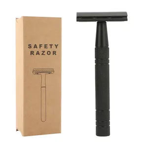 D653 Men's Traditional Safety Razor Double Edge Razor Blade For Wet Shaving