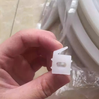 Bandes d'étanchéité en caoutchouc silicone personnalisées, transparentes, blanches, résistantes aux hautes températures, découpables, dureté 65 ShoreA pour applications sous vide