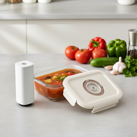 AI Authentieke Nieuwe Product Koelkast Vershoudende Vacuüm Verzegelde Containers Elektrische Pomp