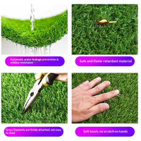 Gazon artificiel A11 30 mm avec garantie de 8 ans pour l'Afrique, prix direct usine, gazon synthétique paysager pour la décoration de jardins et d'hôtels