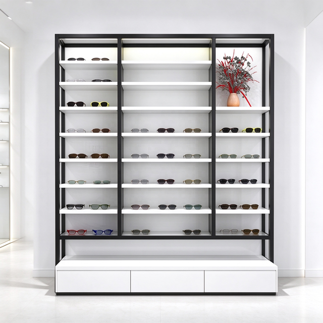 Metal Wood Eyeglasses Display Rack Optical Shop Furniture,optical Store Display Furniture