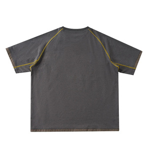 เสื้อยืดคอกลมทรงเข้ารูปสำหรับผู้ชาย ยี่ห้อ Healy สีเทา ผลิตจากโพลีเอสเตอร์ เหมาะสำหรับฤดูร้อน ตัดเย็บด้วยระบบอัตโนมัติ - Product Image 2