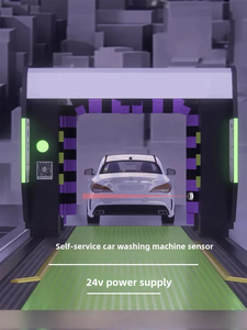 Parking de parc logistique de port de déchargement deux feux de circulation étanches de 100mm avec capteur laser capteur de feux de circulation personnalisé - Product Image 5