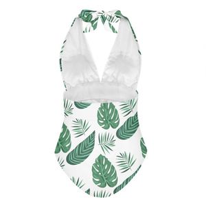 Halter <span class=keywords><strong>maillot</strong></span> <span class=keywords><strong>de</strong></span> <span class=keywords><strong>bain</strong></span> une pièce <span class=keywords><strong>Sexy</strong></span> col en V maillots <span class=keywords><strong>de</strong></span> <span class=keywords><strong>bain</strong></span> vert Monstera femmes baigneurs <span class=keywords><strong>maillot</strong></span> <span class=keywords><strong>de</strong></span> <span class=keywords><strong>bain</strong></span> livraison directe femme natation vêtements <span class=keywords><strong>de</strong></span> plage - Product Image 5