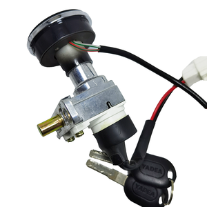 Interruptor de Llave de 2 Cables y 3 Posiciones con Pasador de Bloqueo para Manillar, Más Bloqueo para Maletero y Asiento para Motocicleta Eléctrica - Product Image 3