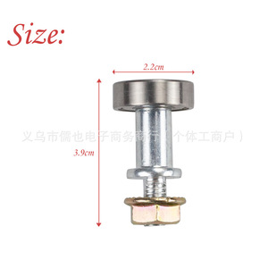 Roulement de poulie supérieure de porte centrale Rlb 68331 26010 68331 26071 pour Toyota Hiace 2005-2018 Rouleau en acier - Product Image 1